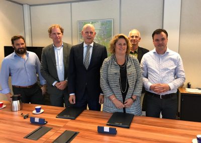 Ondertekening anterieure overeenkomst Eendragtspolder